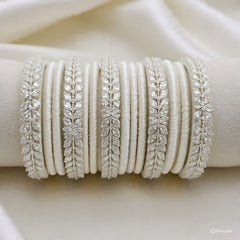 Pearl Party Wear Bangles