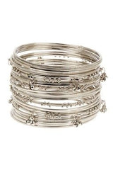 Luxury Metal Collection  Trendy metal bangles