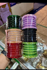 Pearl Party Wear Bangles
