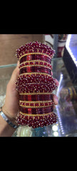 Pearl Party Wear Bangles
