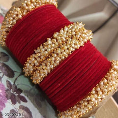 Premium White Pearl Bangles